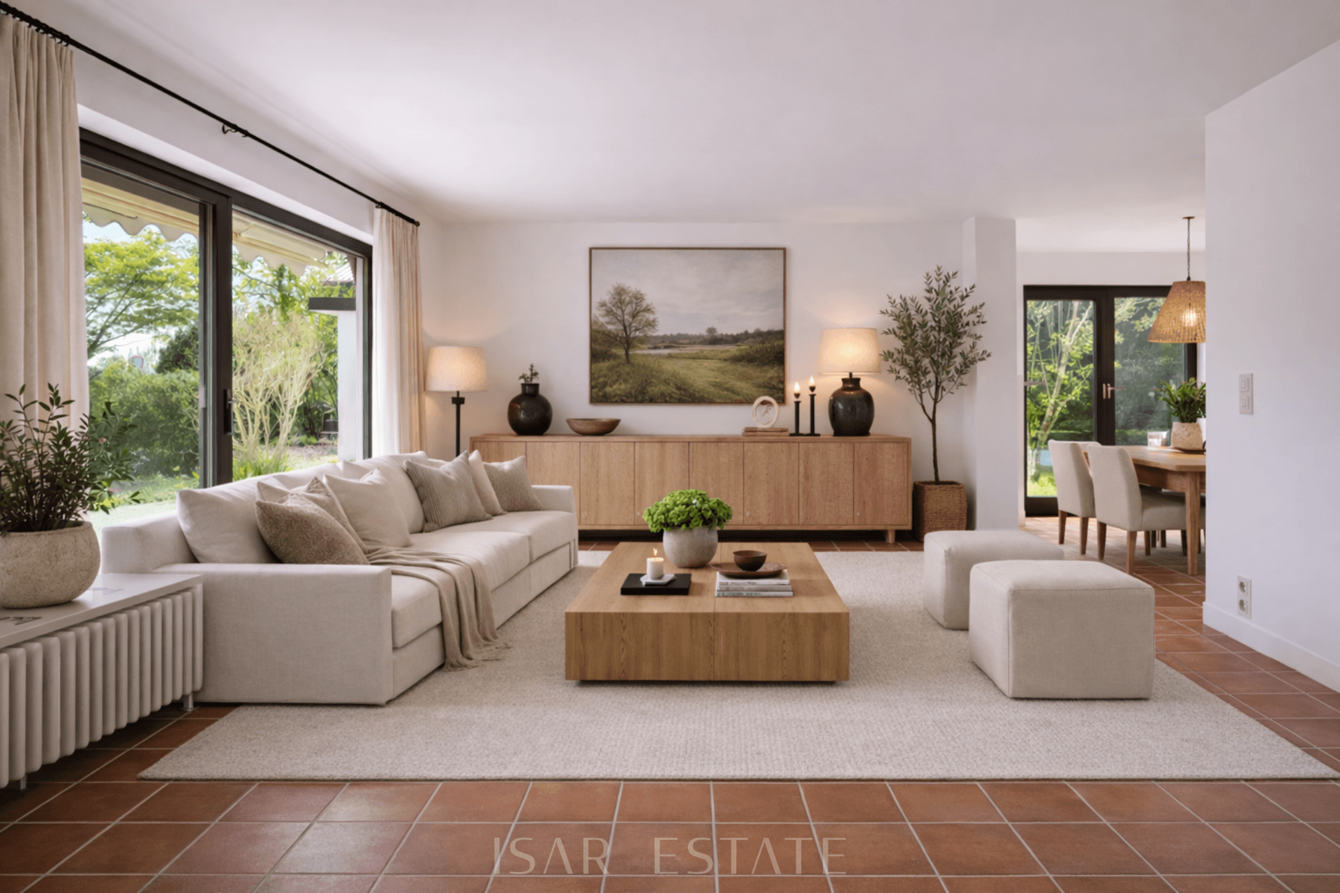 Digitale Wohnidee: Wohnzimmer